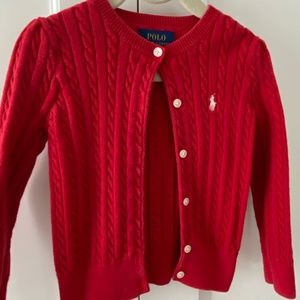 Girls Ralph Lauren cardigan